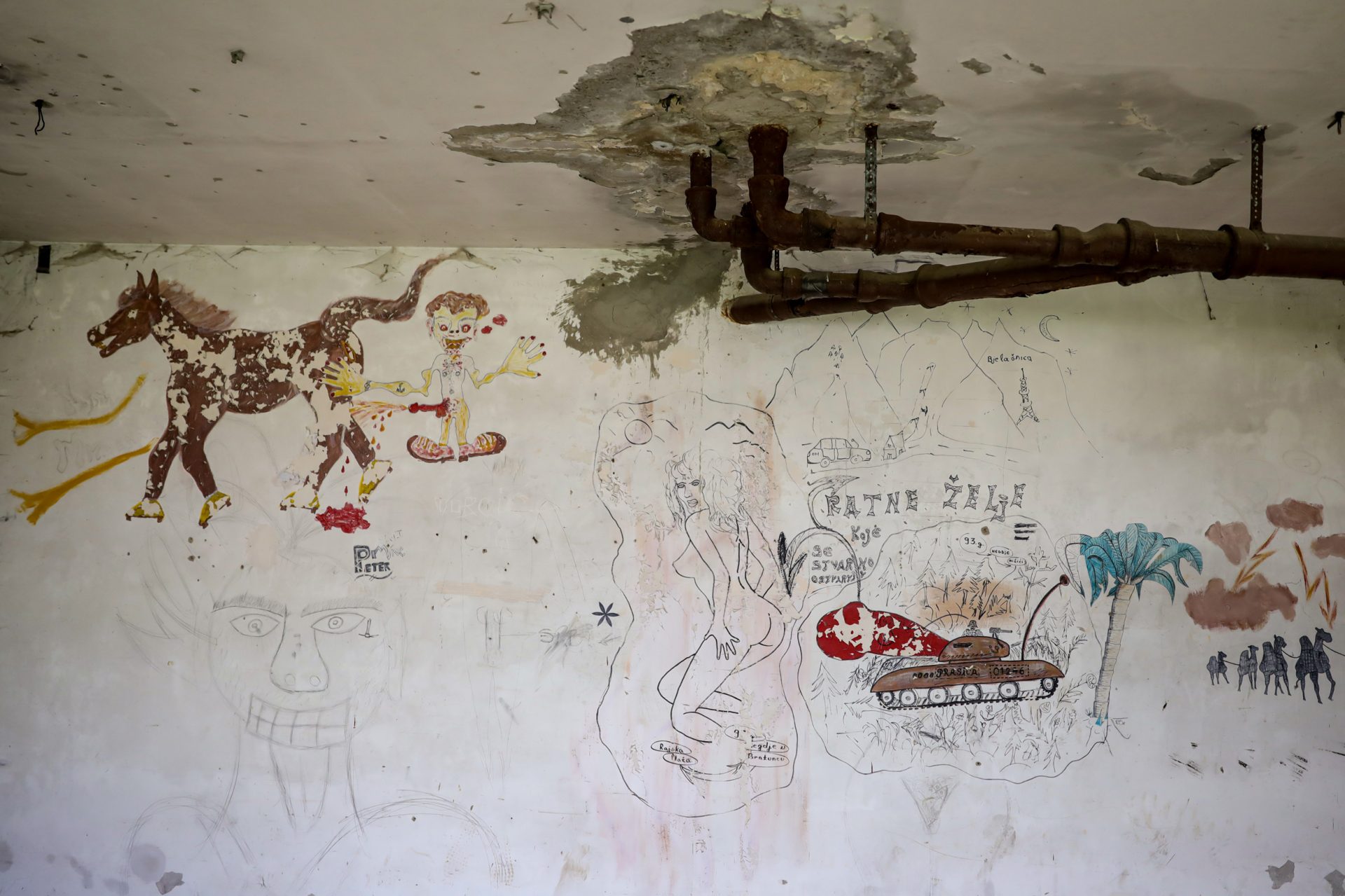 Srebrenica - Graffiti