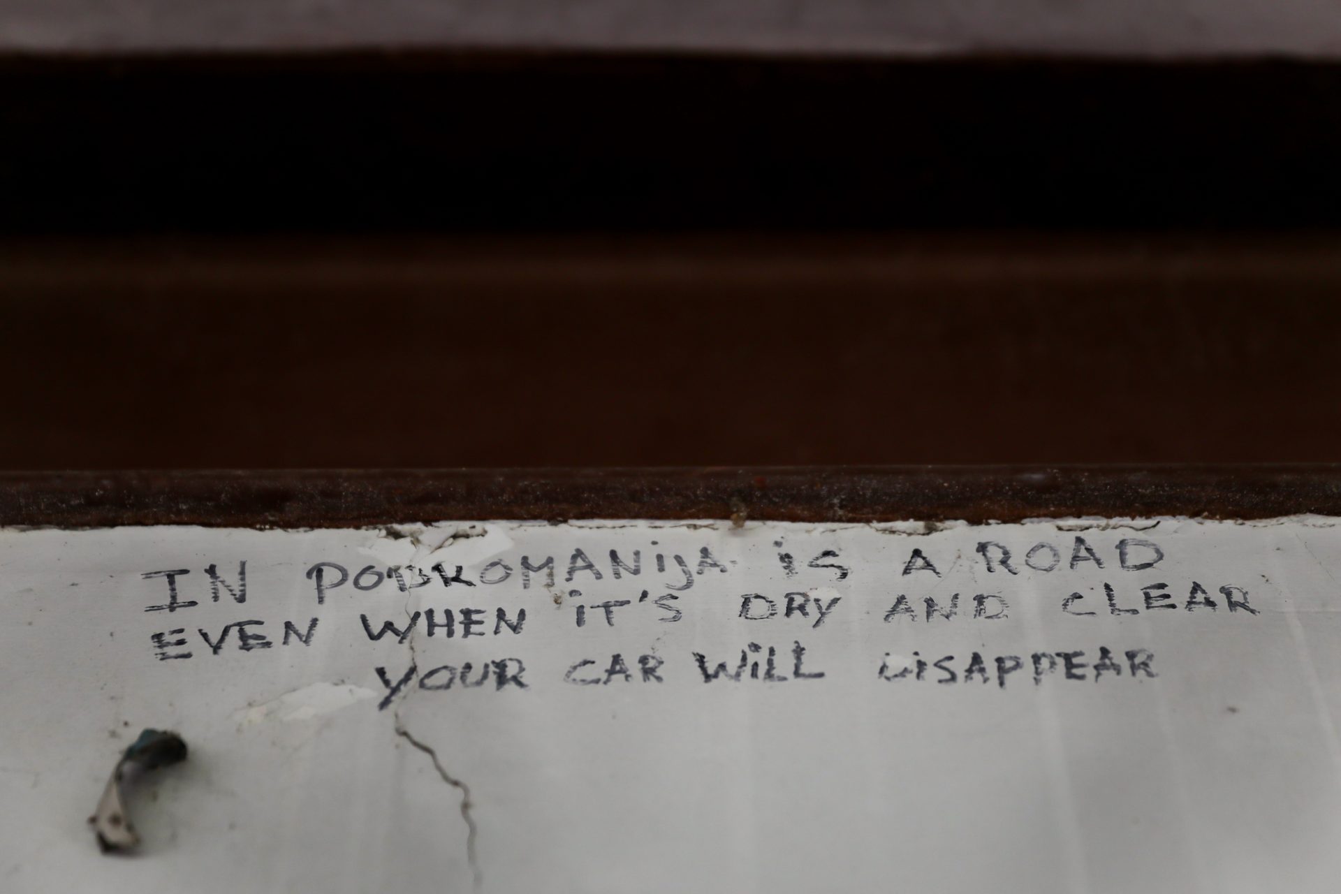 Srebrenica - Graffiti